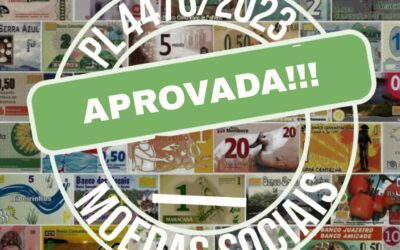 Lei 4476/2023 que regulamenta as Moedas Sociais foi aprovada na Câmara dos Deputados!